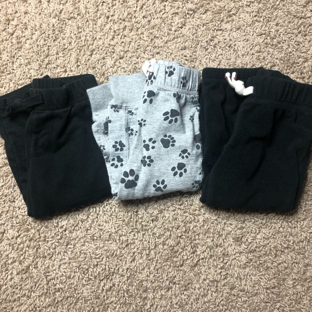 Set Of 3 Pairs Of Pants- 18 Months